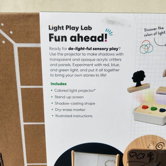 KiwiCo Kiwi Co. Light Play Lab Shadows Color Science Kit STEM DIY Craft Set NEW - Picture 4 of 10